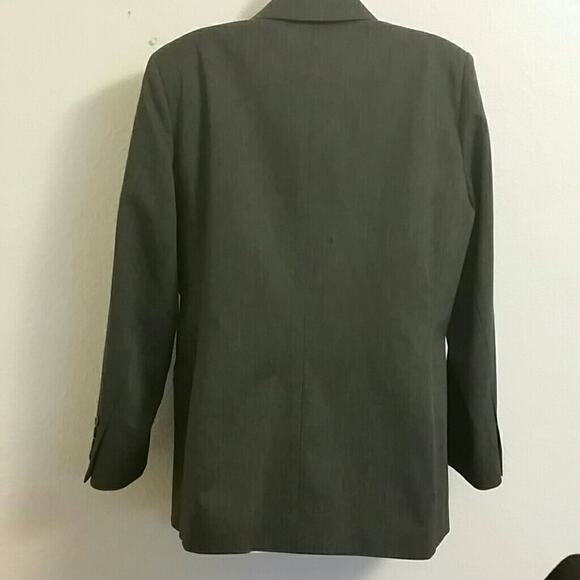 NWT Hawksley & Wicht Gray Blazer. 14P - Picture 2 of 4